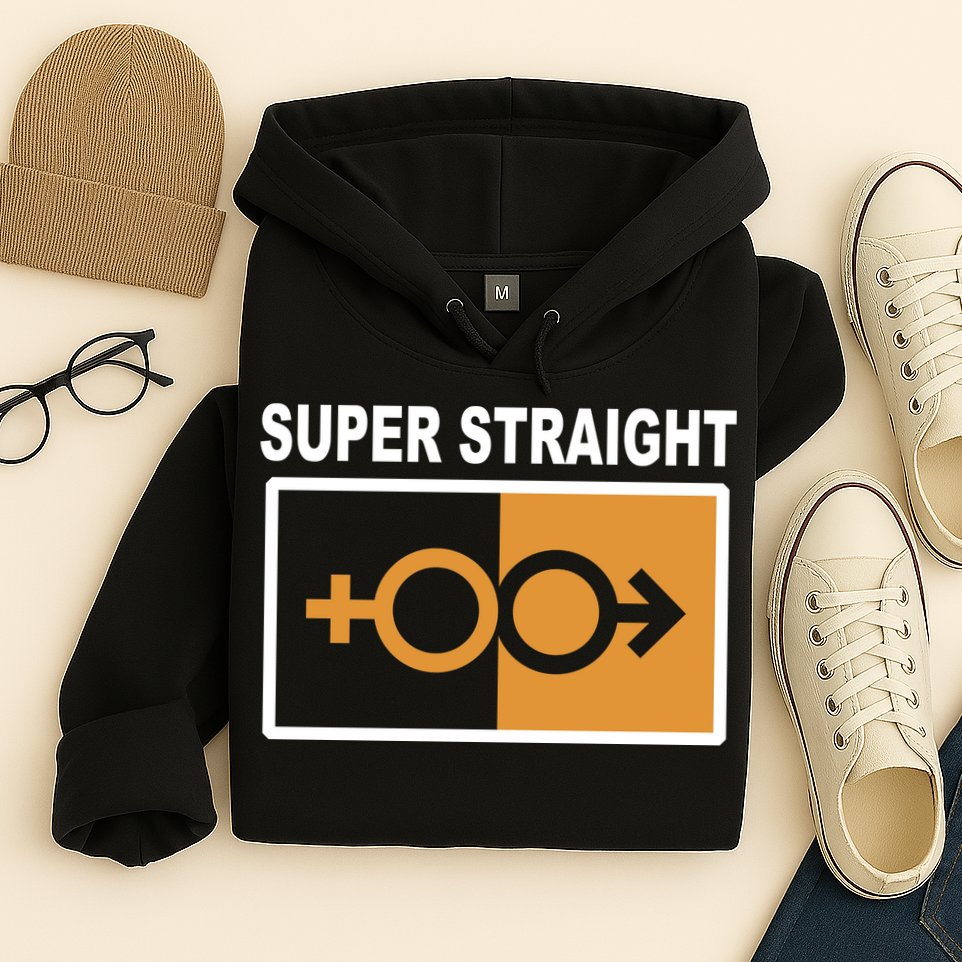 Super Straight Pride Bar Style Hoodie