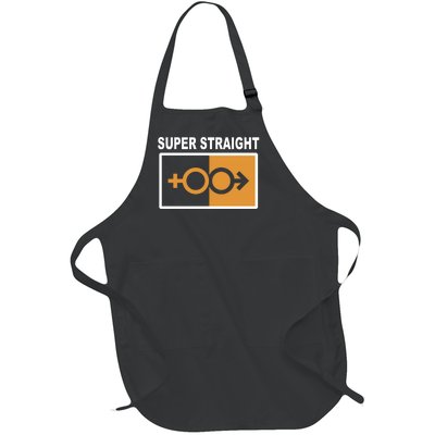 Super Straight Pride Bar Style Full-Length Apron With Pockets