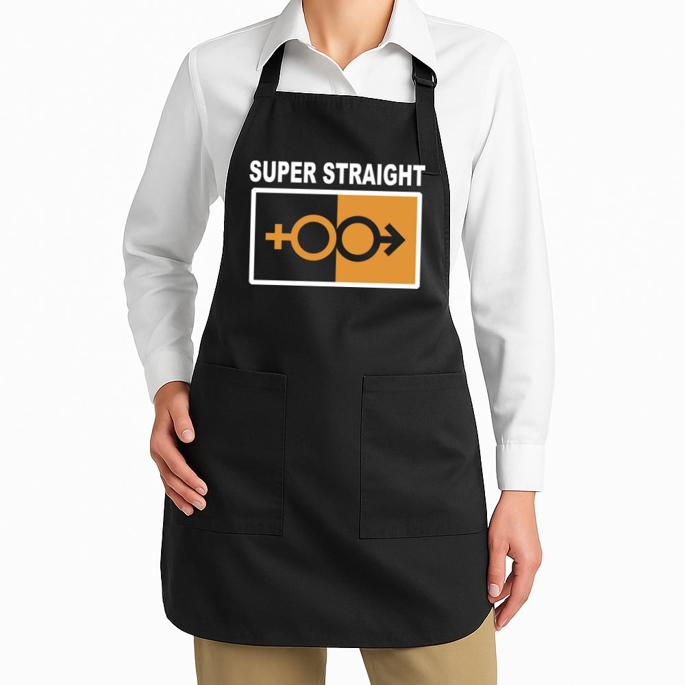 Super Straight Pride Bar Style Apron