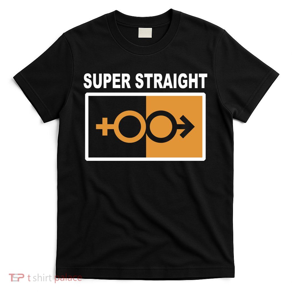Super Straight Pride Bar Style T-Shirt
