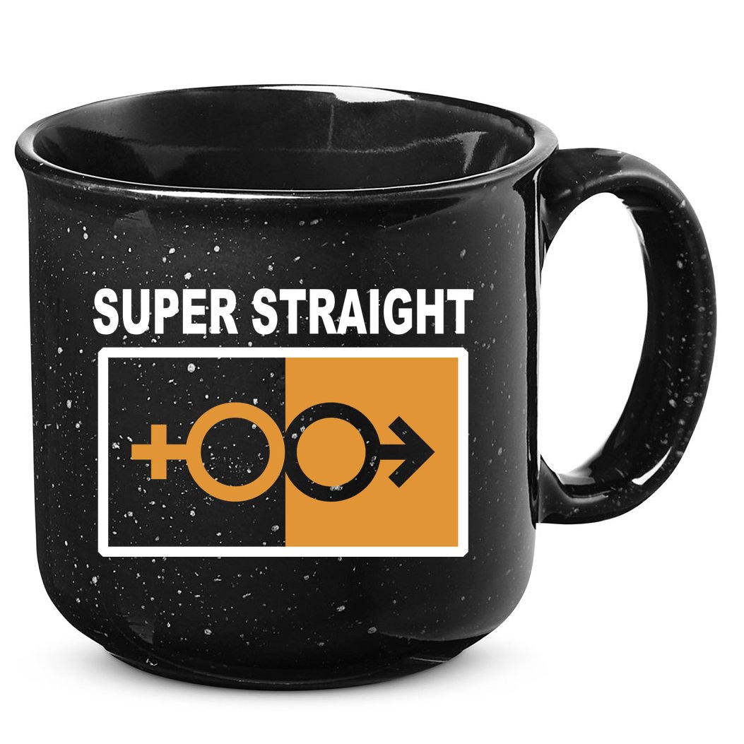 Super Straight Pride Bar Style 15oz Campfire Ceramic Mug