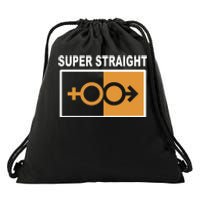 Super Straight Pride Bar Style Drawstring Bag