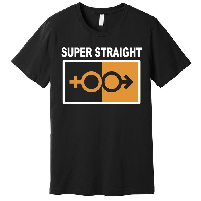 Super Straight Pride Bar Style Premium T-Shirt