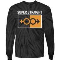 Super Straight Pride Bar Style Tie-Dye Long Sleeve Shirt