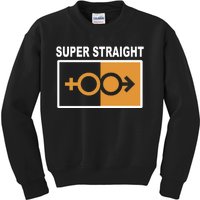 Super Straight Pride Bar Style Kids Sweatshirt