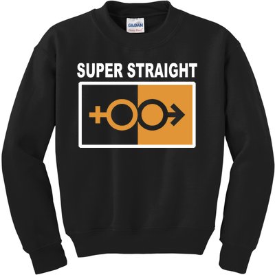 Super Straight Pride Bar Style Kids Sweatshirt