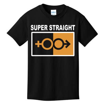 Super Straight Pride Bar Style Kids T-Shirt