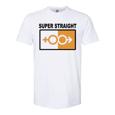 Super Straight Pride Bar Style Softstyle® CVC T-Shirt