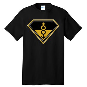 Super Straight Pride Superhero Tall T-Shirt