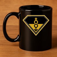Super Straight Pride Superhero 11oz C Handle Ceramic Mug