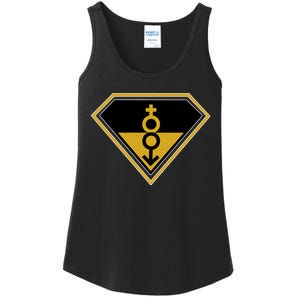 Super Straight Pride Superhero Ladies Essential Tank