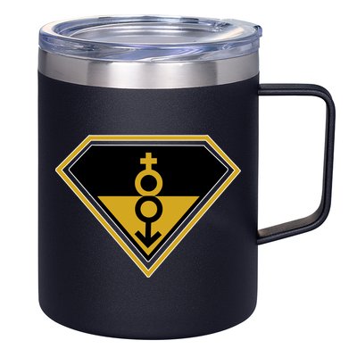 Super Straight Pride Superhero 12oz Stainless Steel Coffee Mug