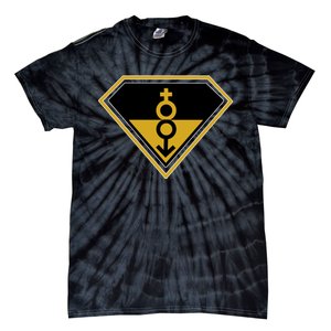 Super Straight Pride Superhero Tie-Dye T-Shirt