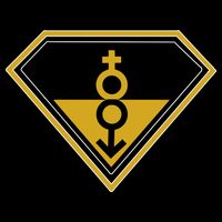 Super Straight Pride Superhero Tie-Dye T-Shirt