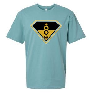 Super Straight Pride Superhero Sueded Cloud Jersey T-Shirt