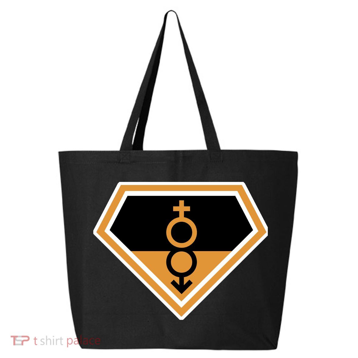 Super Straight Superhero Comic Logo 25L Jumbo Tote