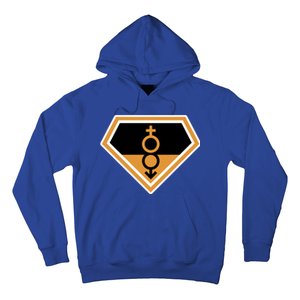 Super Straight Superhero Comic Logo Hoodie