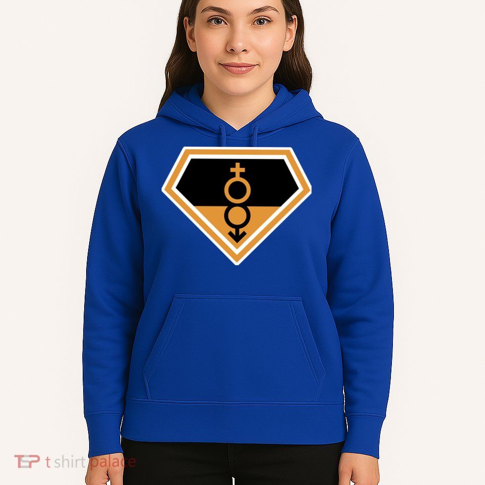 Super Straight Superhero Comic Logo Hoodie