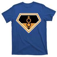 Super Straight Superhero Comic Logo T-Shirt