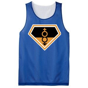 Super Straight Superhero Comic Logo Mesh Reversible Basketball Jersey Tank