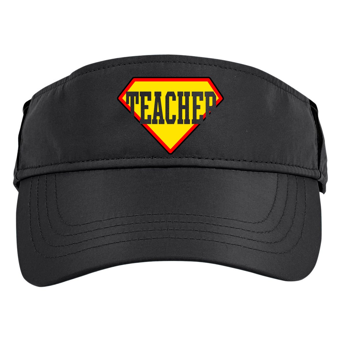 Super Teacher Hero Adult Drive Performance Visor