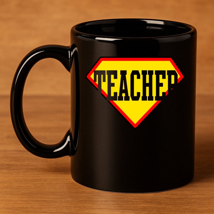 Super Teacher Hero 11oz C Handle Ceramic Mug