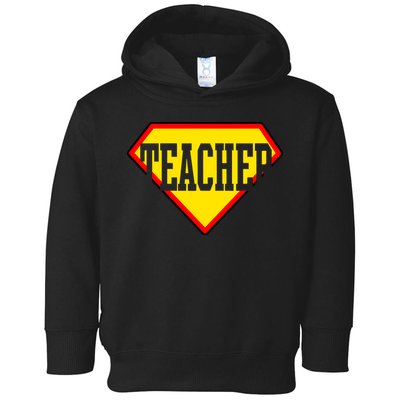 Super Teacher Hero Toddler Hoodie