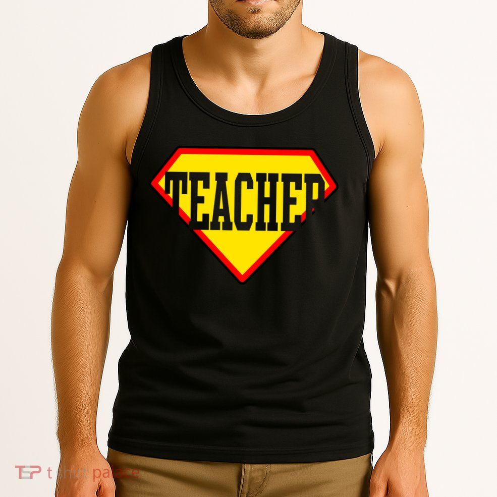 Super Teacher Hero Tank Top