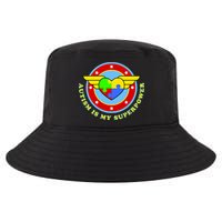 Super Woman Autism Is My Superpower Cool Comfort Performance Bucket Hat