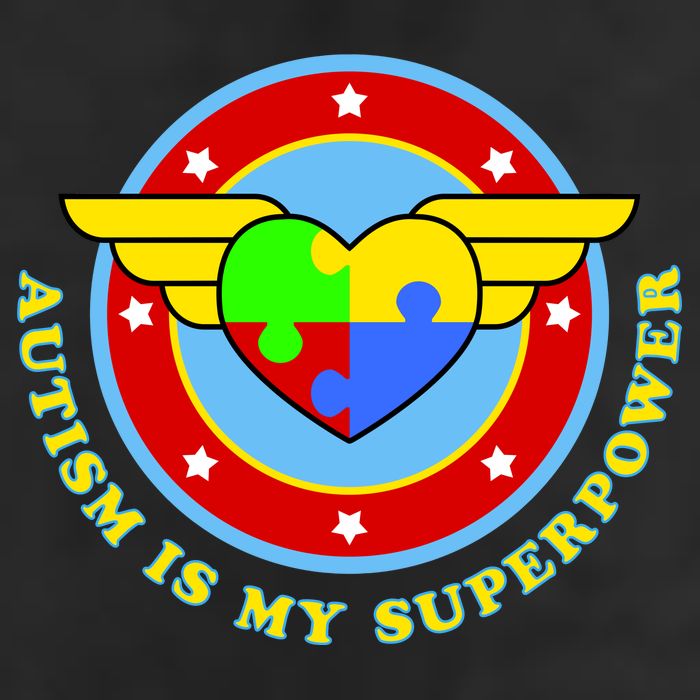 Super Woman Autism Is My Superpower Adult Drive Performance Visor
