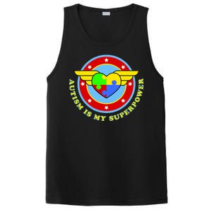 Super Woman Autism Is My Superpower PosiCharge Competitor Tank