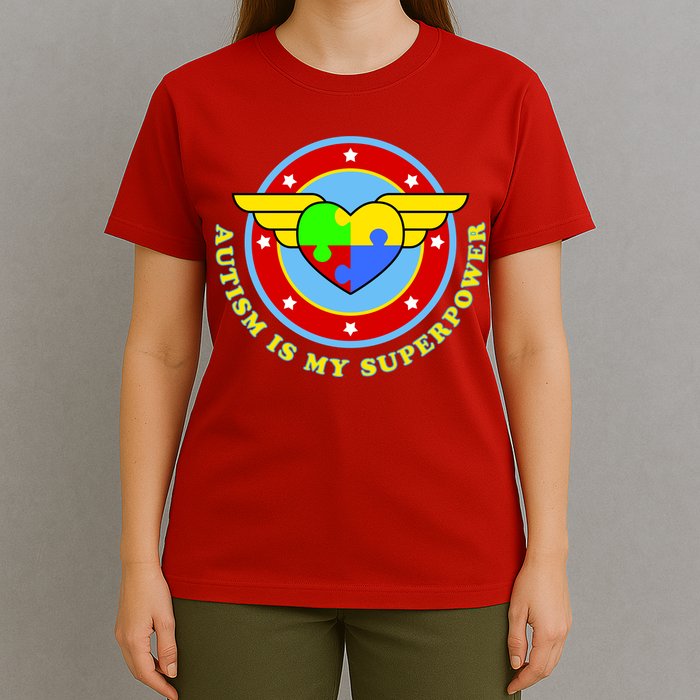 Super Woman Autism Is My Superpower T-Shirt