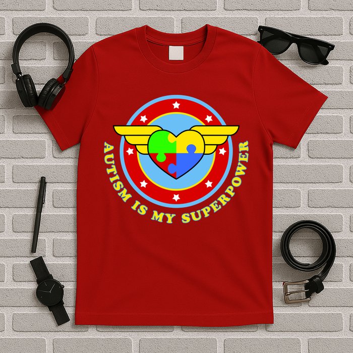 Super Woman Autism Is My Superpower T-Shirt
