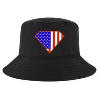 Superhero American Hero Flag Cool Comfort Performance Bucket Hat