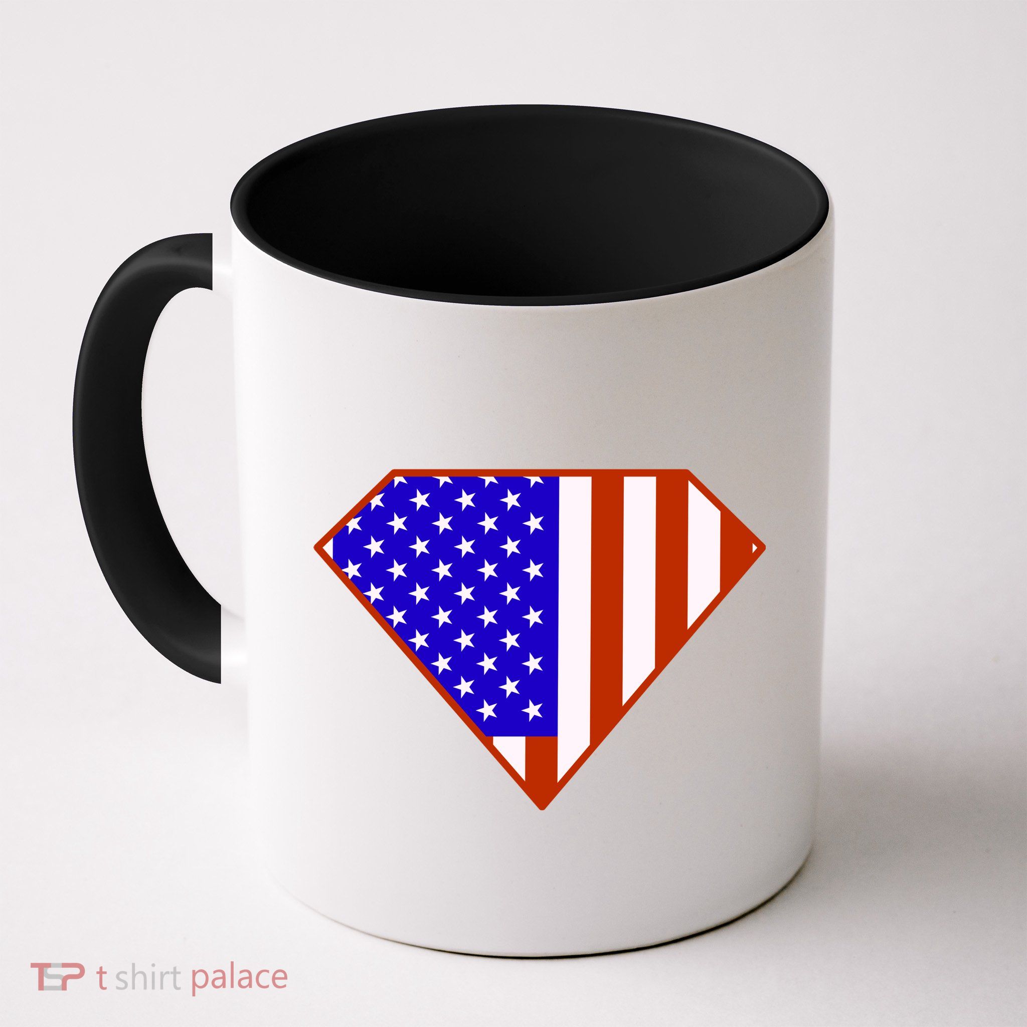 Superhero American Hero Flag Mug