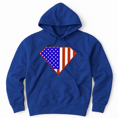Superhero American Hero Flag Hoodie