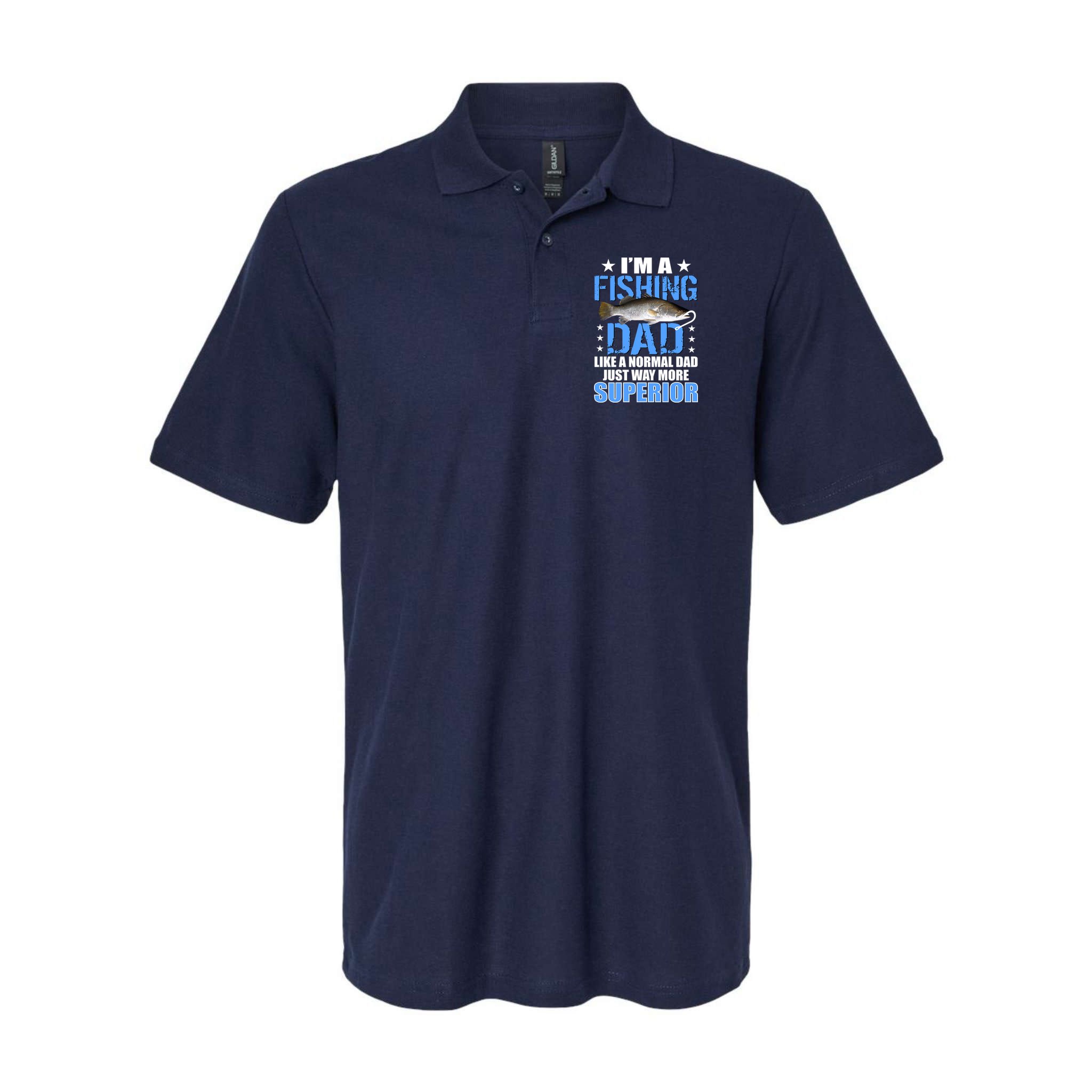 Superior Fishing Dad Polo