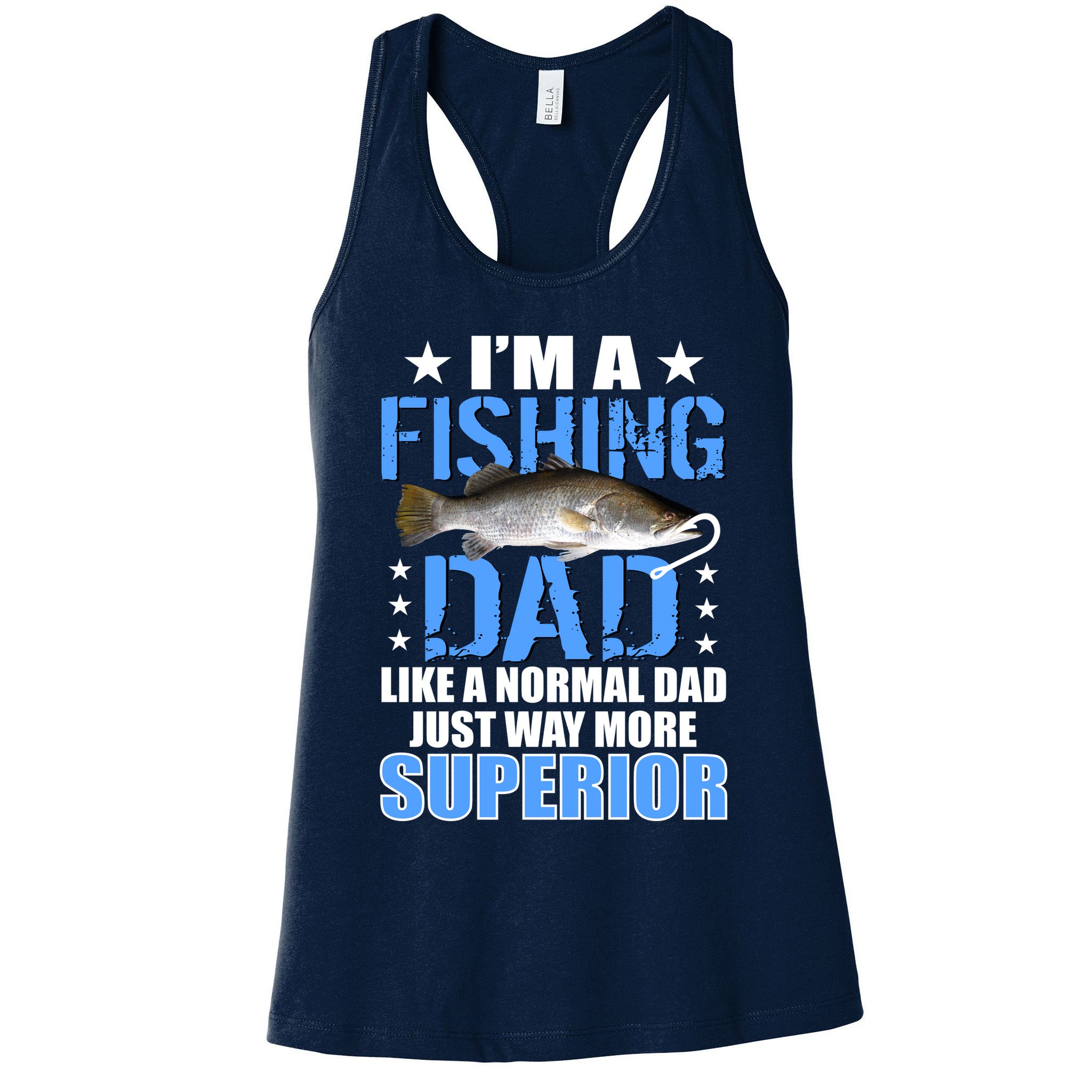 Superior Fishing Dad Womens Tank Top
