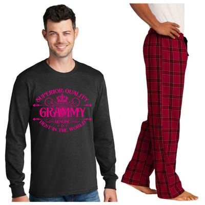 Superior Quality Grammy Long Sleeve Pajama Set