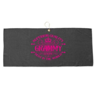 Superior Quality Grammy Large Microfiber Waffle Golf Towel