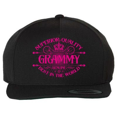 Superior Quality Grammy Wool Snapback Cap