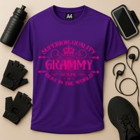 Superior Quality Grammy Cooling Performance Crew T-Shirt