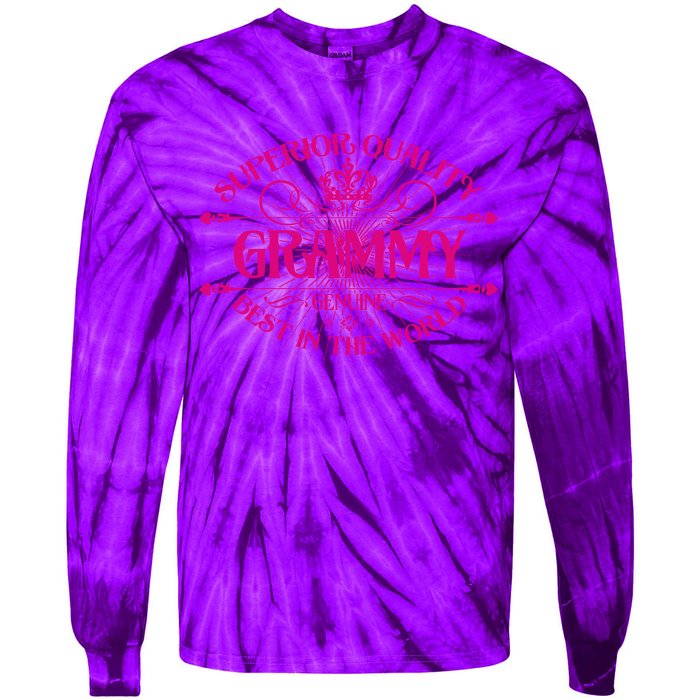 Superior Quality Grammy Tie-Dye Long Sleeve Shirt