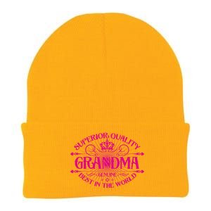 Superior Quality Grandma Best In The World Knit Cap Winter Beanie