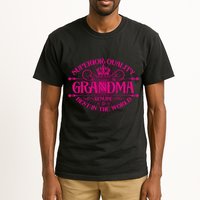 Superior Quality Grandma Best In The World Tall T-Shirt