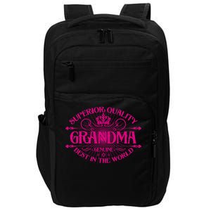 Superior Quality Grandma Best In The World Impact Tech Backpack