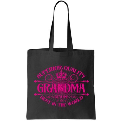 Superior Quality Grandma Best In The World Bag