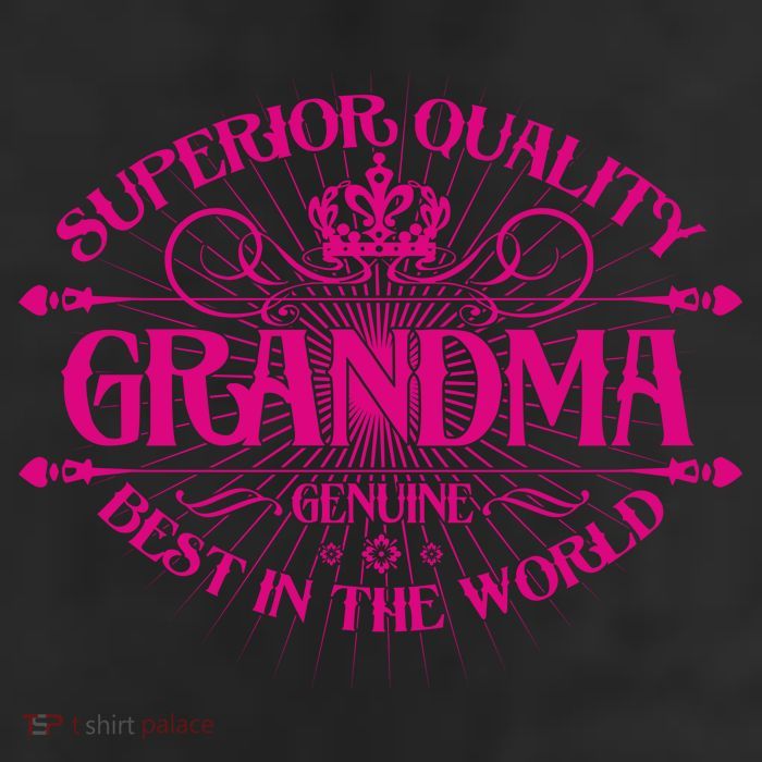 Superior Quality Grandma Best In The World 25L Jumbo Tote