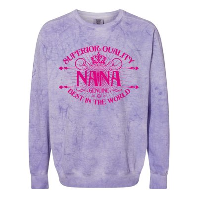 Superior Quality Nana Colorblast Crewneck Sweatshirt