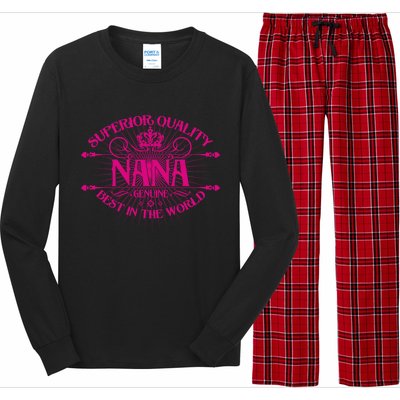 Superior Quality Nana Long Sleeve Pajama Set